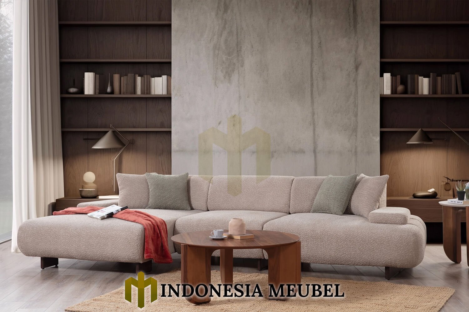 Sofa Tamu Sudut Minimalis Gorgeous Soft Royal Foam IM-1224 2 Sofa Tamu Sudut Minimalis Gorgeous Soft Royal Foam IM-1224.1