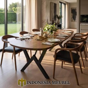 Harga Meja Makan Minimalis Jepara Terbaru Best Seller IM 1244