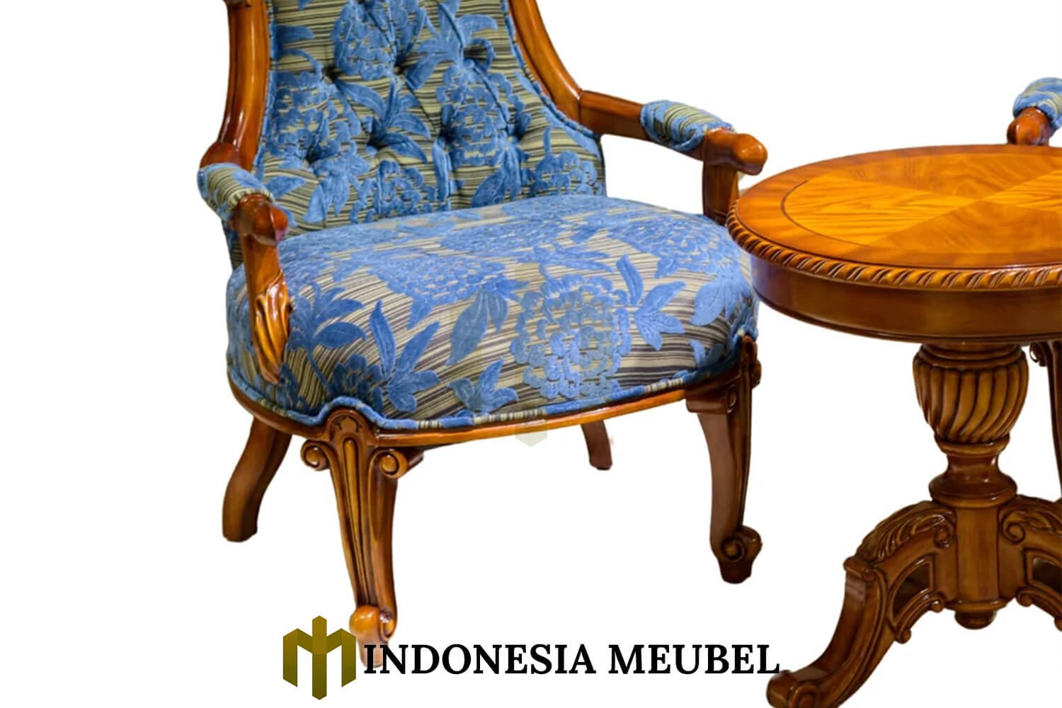 Kursi Sofa Jati Mewah Set Coffee Table Desain Cantik IM-1238 3 Kursi Sofa Jati Mewah Set Coffee Table Desain Cantik IM-1238.2