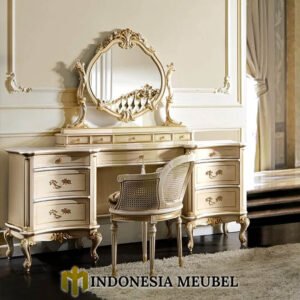 Meja Rias Mewah Klasik Solid Duco Vierratelle Premium Design IM-1234