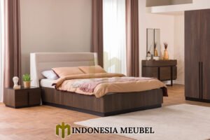 Tempat Tidur Jati Minimalis Modern Desain Cantik IM-1228