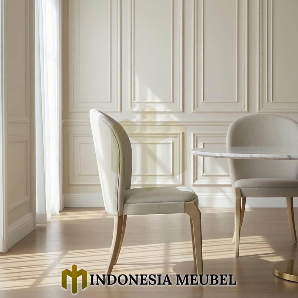 Harga Kursi Makan Minimalis Jepara Soft Fabric Modern Design IM-1267 2 Harga Kursi Makan Minimalis Jepara Soft Fabric Modern Design IM-1267.1