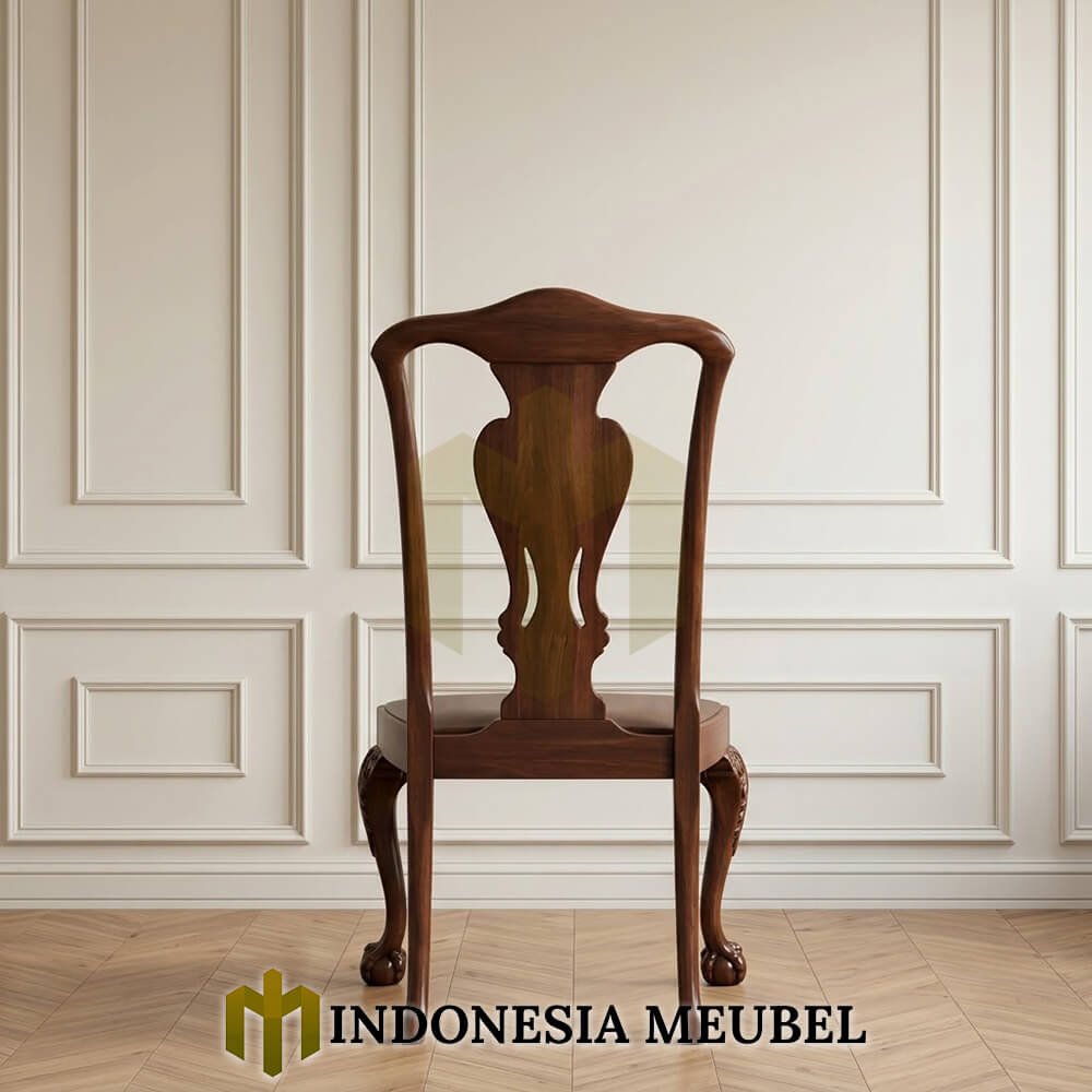 Kursi Makan Mewah Kayu Jati Solid Classic Natural Salak Brown IM-1295 3 Kursi Makan Mewah Kayu Jati Solid Classic Natural Salak Brown IM-1295.2