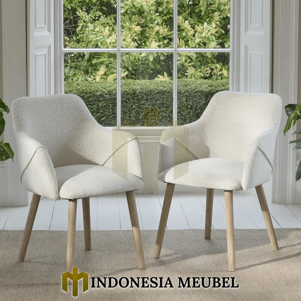 Kursi Makan Minimalis Rangka Kayu Jati Modern Desain Cantik IM-1291 2 Kursi Makan Minimalis Rangka Kayu Jati Modern Desain Cantik IM-1291.1
