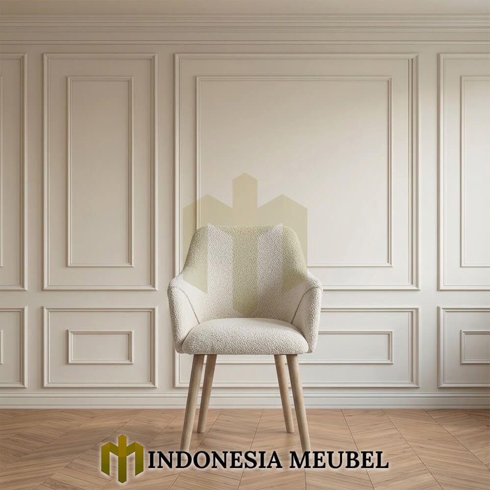 Kursi Makan Minimalis Rangka Kayu Jati Modern Desain Cantik IM-1291 1 Kursi Makan Minimalis Rangka Kayu Jati Modern Desain Cantik IM-1291