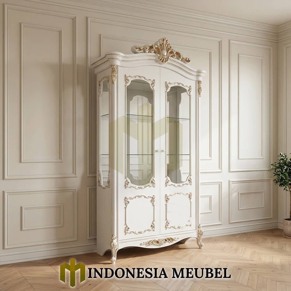 Lemari Pajangan Terbaru Mewah Thrones Carving Majestic Design IM-1306 3 Lemari Pajangan Terbaru Mewah Thrones Carving Majestic Design IM-1306.2