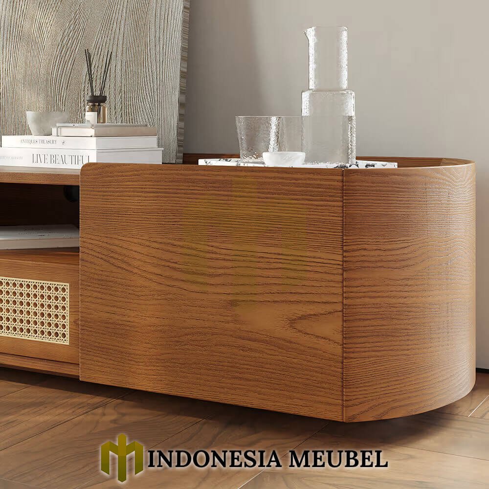 Meja TV Minimalis Jati Japandi Style Solid Wood Premium IM-1259 2 Meja TV Minimalis Jati Japandi Style Solid Wood Premium IM-1259.1