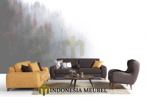 Sofa Tamu Minimalis Rangka Kayu Jati Solid Premium IM-1276